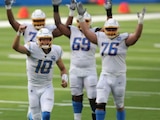 Jugadores de los Chargers