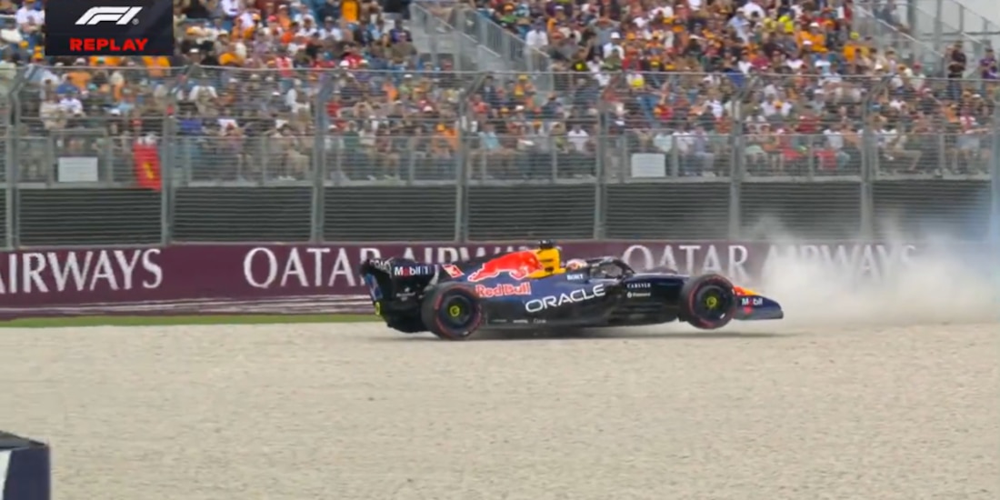 Max Verstappen largará desde la última posición.