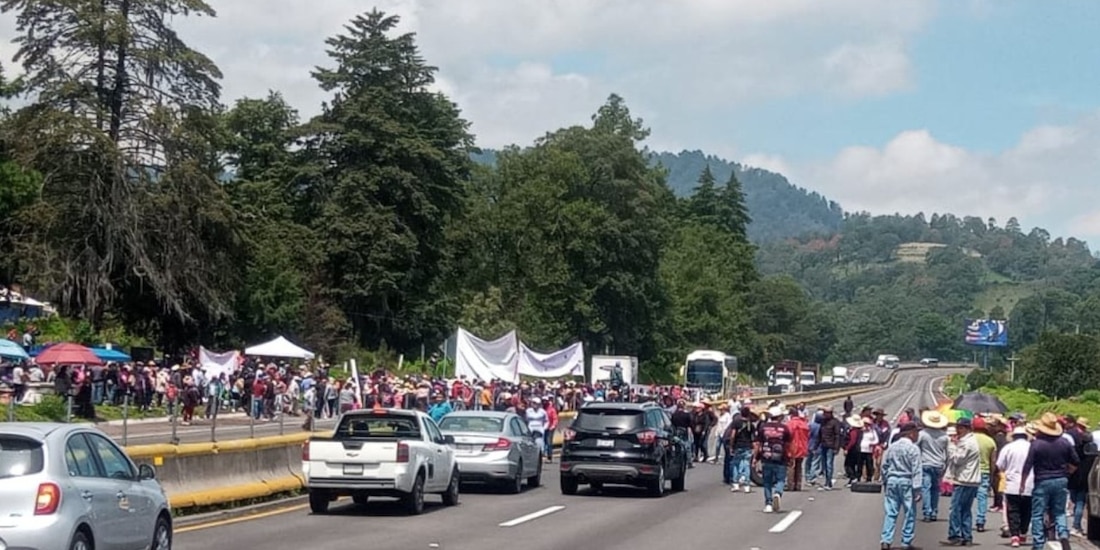 Las protestas iniciaron el martes a mediodía.