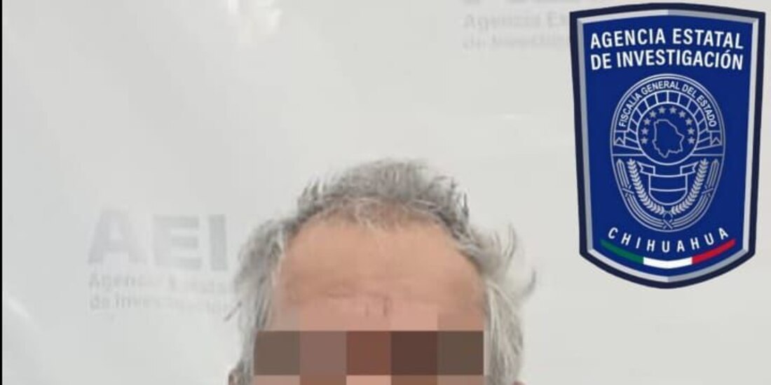 El detenido por las autoridades de Chihuahua.