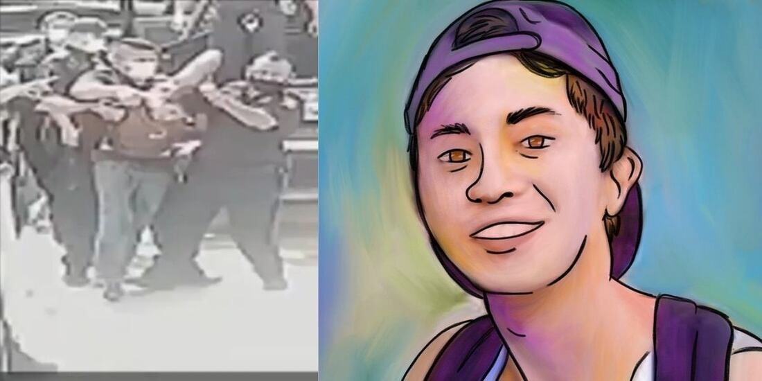 En redes sociales trascendió un video donde un grupo de policías agreden a José Eduardo Ravelo en Mérida, Yucatán.