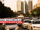 Te compartimos las restricciones del Hoy No Circula para este sábado 11 de abril de 2026.