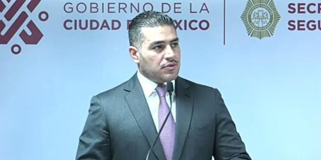 El funcionario, durante su conferencia de prensa realizada de manera virtual, ayer.