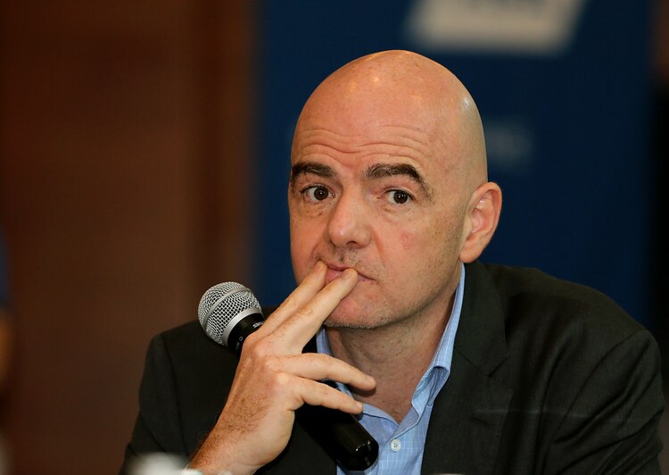 El director de la FIFA, Gianni Infantino.