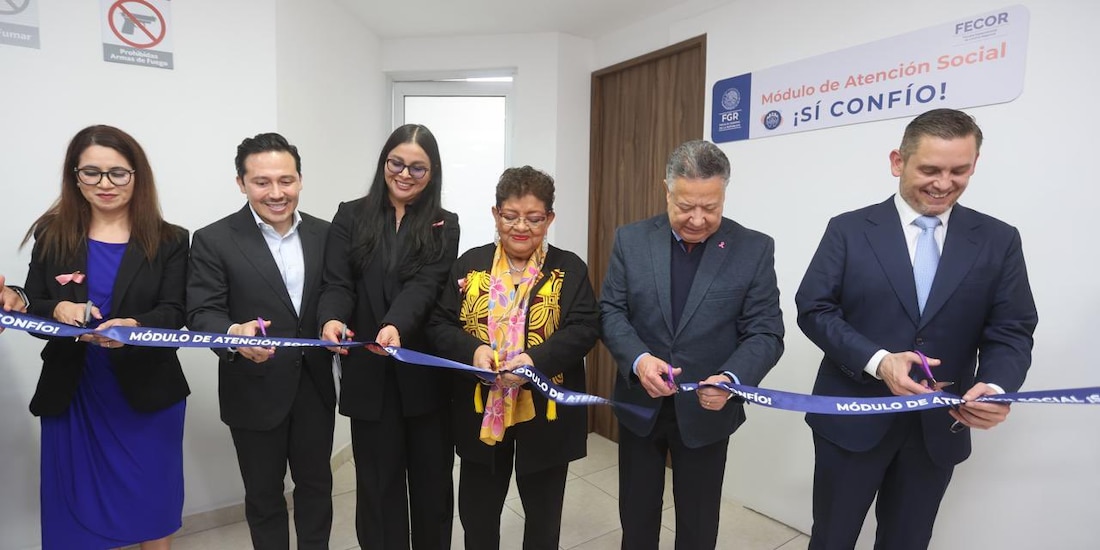 Ernestina Godoy formalizó el inicio de operaciones de los Módulos de Atención Social (MAS) ¡Sí Confío!