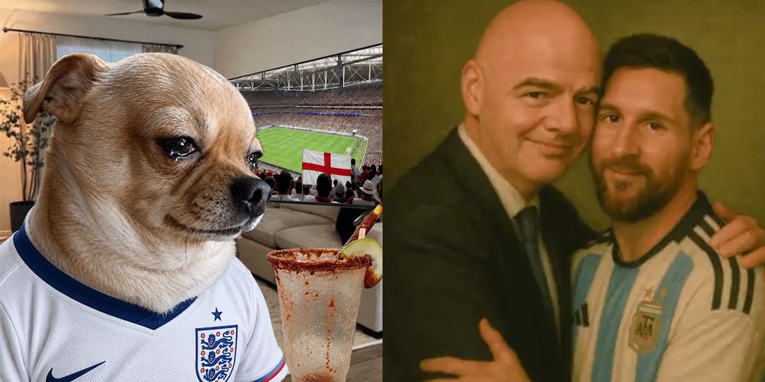 Los memes del partido Inglaterra vs Argentina