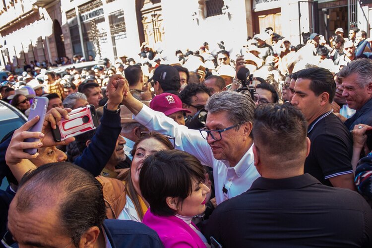 Ricardo Monreal, senador de Morena.