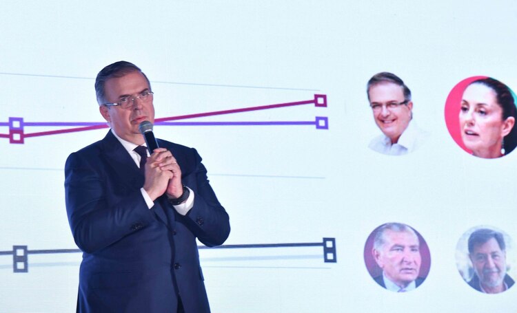 Marcelo Ebrard acusa intención de interferir en proceso.