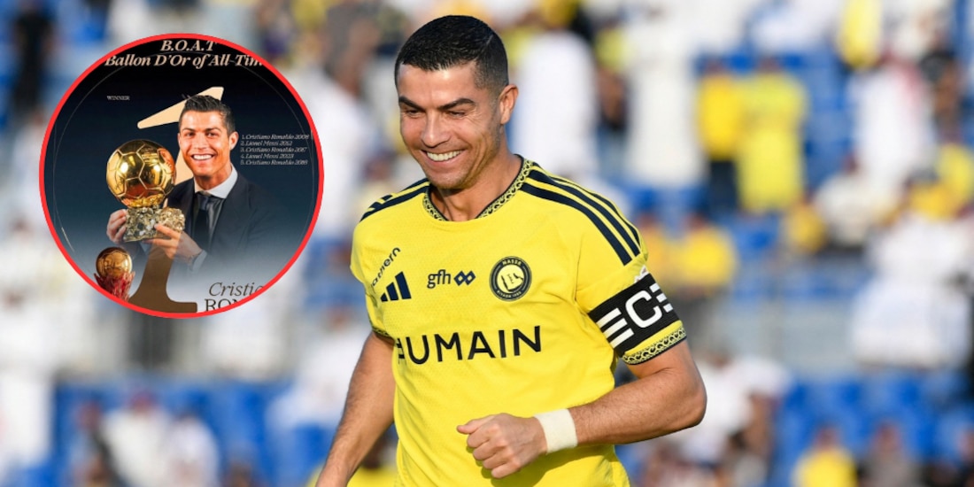 Cristiano Ronaldo es el primer BOAT de la historia.