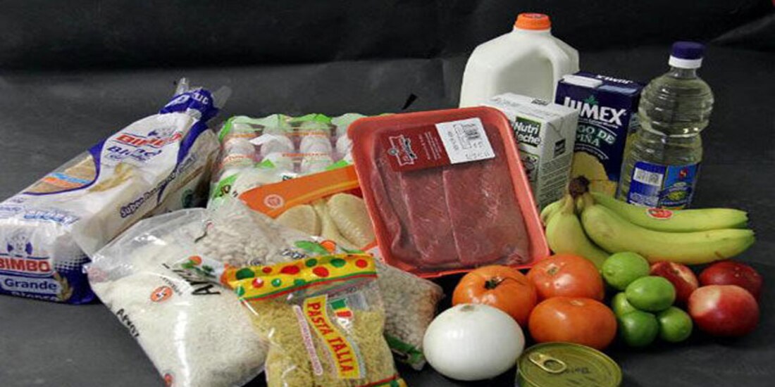 Alimentos de canasta básica.