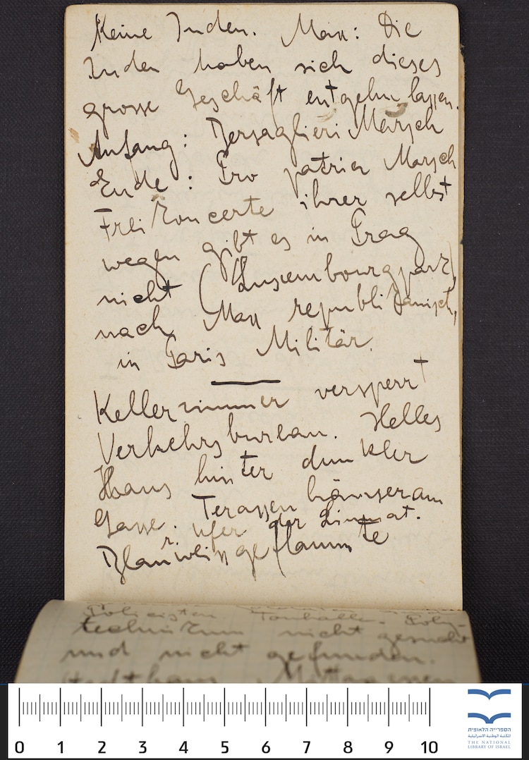 Impresiones del viaje que hizo Kafka en 1911.