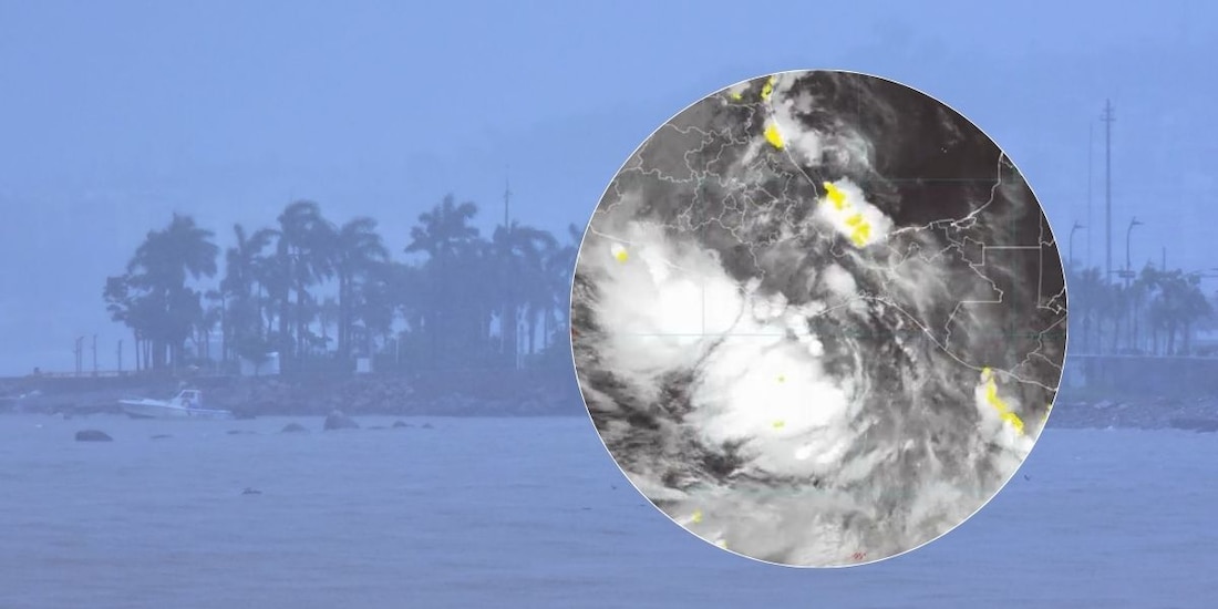 Tormenta tropical Boris avanza por el Pacífico mexicano.