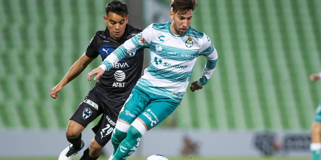 Santos derrotó 1-0 al Monterrey en la Jornada 6 del Guard1anes 2021 el pasado 14 de febrero.
