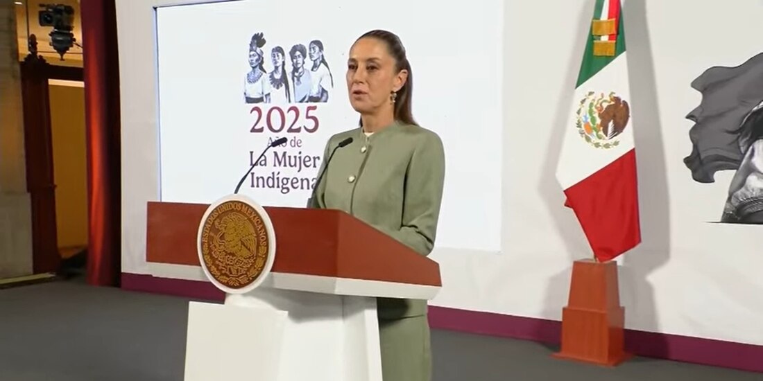 La Presidenta Claudia Sheinbaum Pardo.