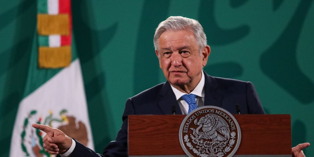 El Presidente Andrés Manuel López Obrador (AMLO), el 12 de marzo de 2021.