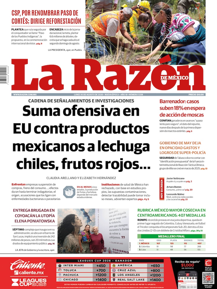La Razón 10 Agosto 2026