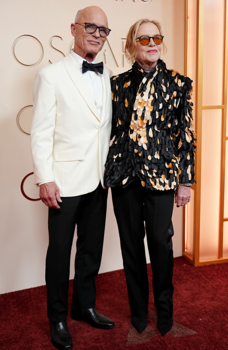 Ed Harris y Amy Madigan en los Oscar