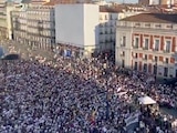 La Puerta del Sol se desborda en apoyo a María Corina Machado y Edmundo González