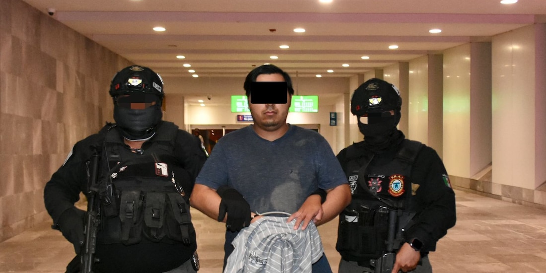 Víctor Noé “N” quedó a disposición de la justicia tras su captura en Sonora.