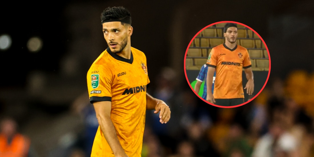 Raúl Jiménez volvió al Molineux después de su terrible lesión y su paso por el Fulham.