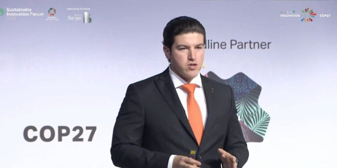 El gobernador de Nuevo León, Samuel García.