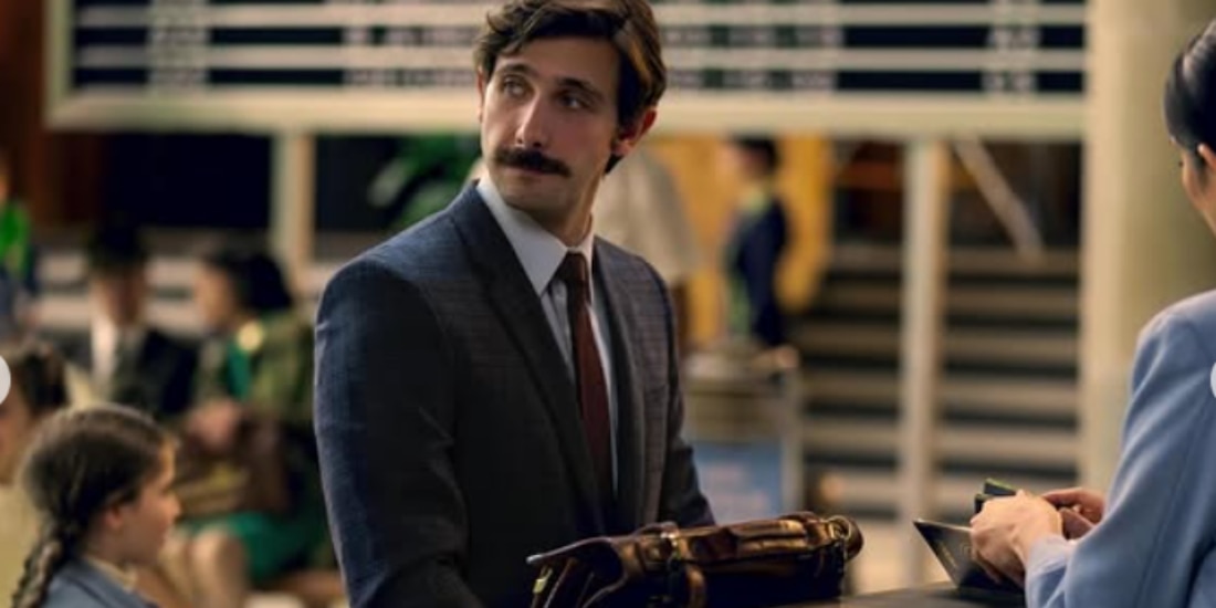 Él es Leo Saltzman en la vida real, de la serie Nadie nos vio partir