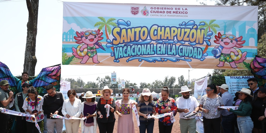 Jefa de Gobierno, Clara Brugada, anuncia albercas gratuitas en las Utopías de la CDMX.