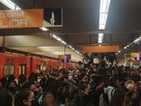 Línea 7 del Metro CDMX, una de las principales afectadas por los retrasos.
