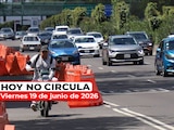 Revisa cómo aplica el Hoy No Circula este viernes 19 de junio de 2026 en la Zona Metropolitana del Valle de México.