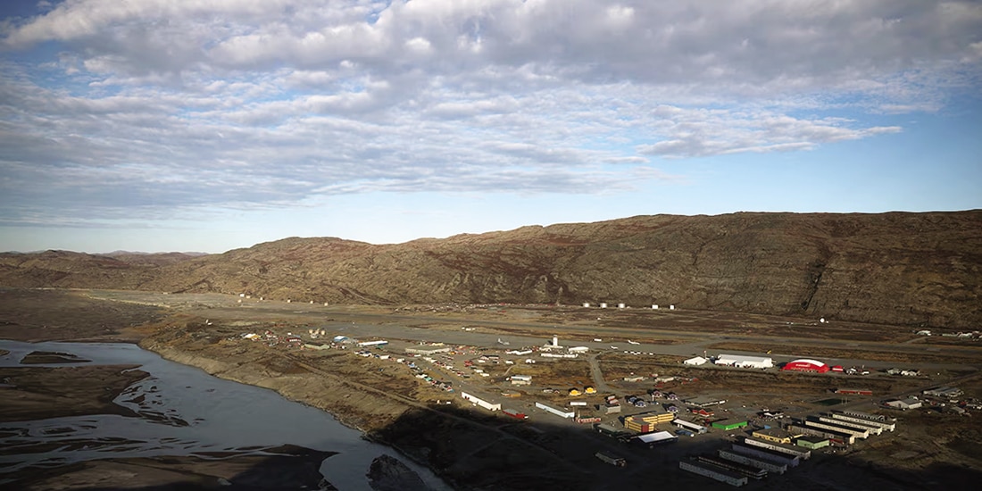 Vista de Groenlandia, ayer.