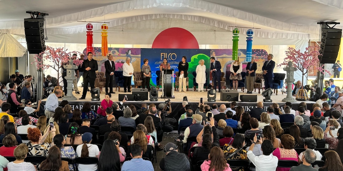 Feria del Libro en Coyoacán.