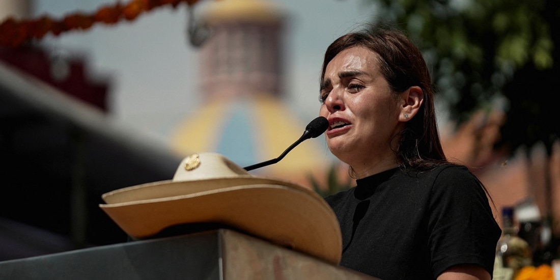 Grecia Quiroz recuerda a Carlos Manzo con desgarrador mensaje de Navidad.