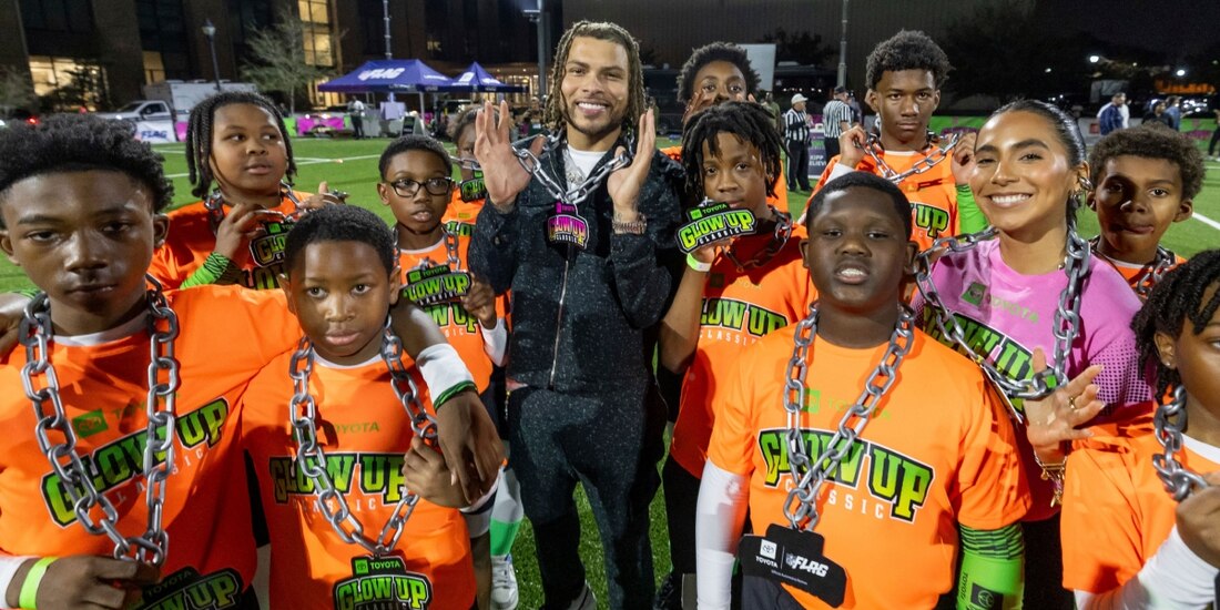 El Flag football fue el foco central de la NFL para el comercial del Super Bowl 2025.