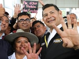El mandatario estatal, Alejandro Armenta Mier, visitó la junta auxiliar para entregar los apoyos económicos del programa social.