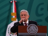 CIUDAD DE MÉXICO, 02MARZO2021.- Andrés Manuel López Obrador, presidente de México, Jorge Alcocer, secretario de Salud, y Marcelo Ebrard, secretario de Relaciones Exteriores, encabezaron la conferencia matutina con el informe de “El Pulso de la Salud” para dar un panorama general de como se encuentra México ante la pandemia por Covid-19.
FOTO: GALO CAÑAS/CUARTOSCURO.COM