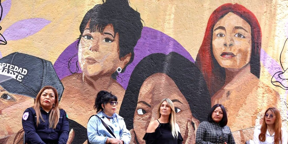 Este miércoles se reinauguró el mural “Por los Derechos Humanos, la Inclusión e Igualdad Sustantiva” en Coyoacán.