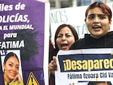 FAMILIA Y AMIGOS de Fátima protestaron el lunes pasado