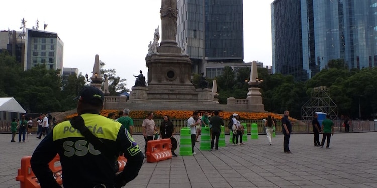 Cierres en Paseo de la Reforma