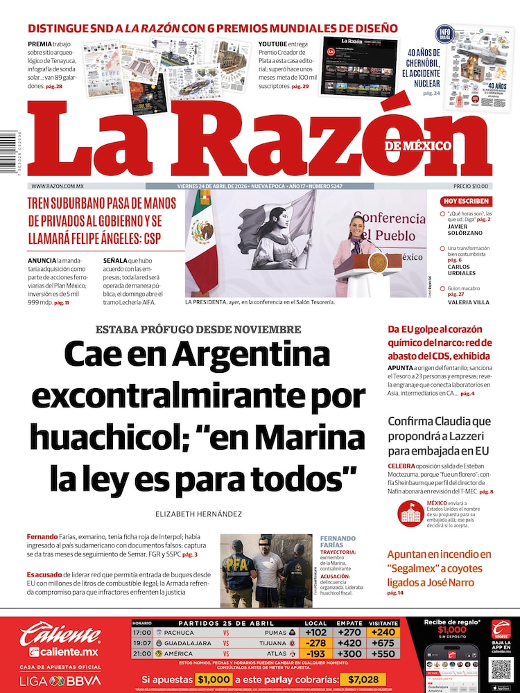 La Razón 24 Abril 2026