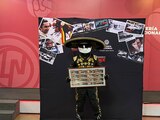 Fue presentado el billete conmemorativo de lotería por los 60 años del Gran Premio de México de F1.