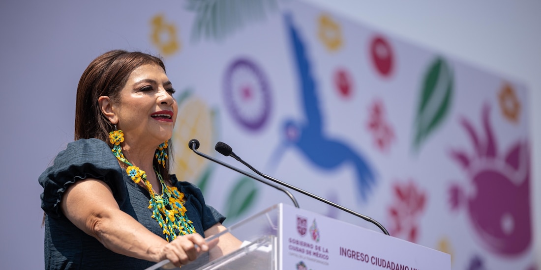 Clara Brugada, jefa de Gobierno de la CDMX.