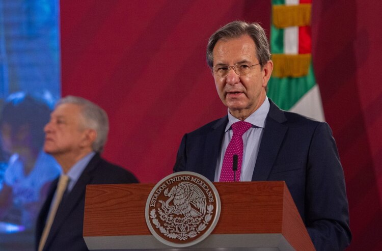 El secretario de Educación Pública, Esteban Moctezuma Barragán.