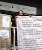 Vecinos de Benito Juárez protestan contra los despojos, el 29 de julio.