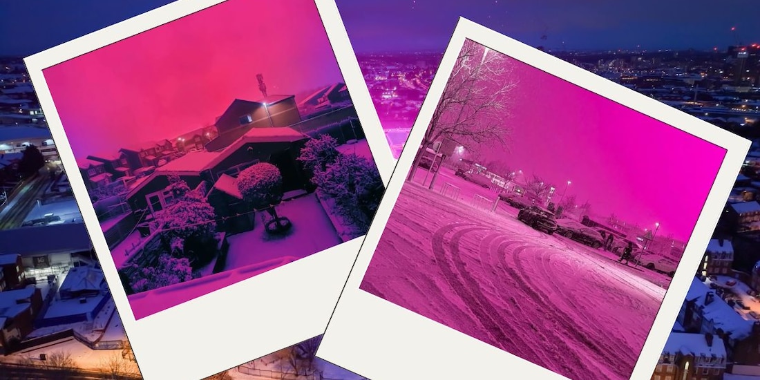 El misterio del cielo rosa en Birmingham: ¿Eran auroras boreales o luces artificiales?