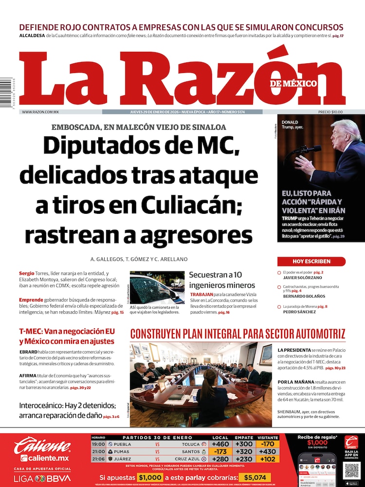 La Razón 29 enero 2026