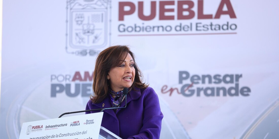 La Gobernadora constitucional de Tlaxcala, Lorena Cuéllar.