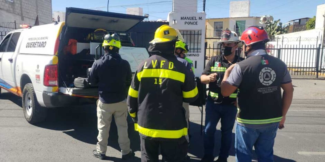 Cuerpos de emergencia atendieron una deflagración por acumulación de gas al interior de un establecimiento comercial en la colonia La Loma