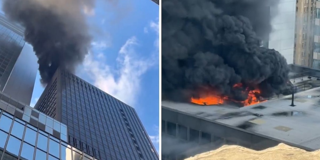 Incendio en Manhattan, en Nueva York, provoca terror entre asistentes al desfile de San Patricio.