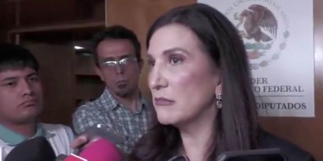 Kenia López, presidenta de la Cámara de Diputados