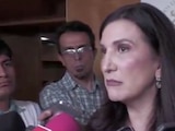 Kenia López, presidenta de la Cámara de Diputados